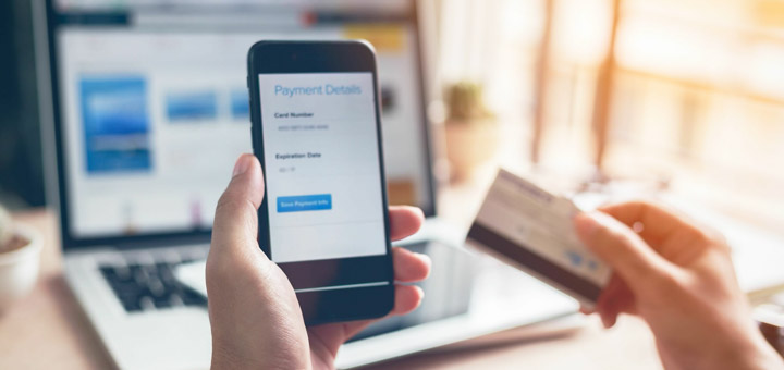 Uso de sistema de pago online vs el efectivo